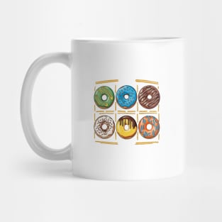 Colorful Donut Delights for Sweet Lovers Mug